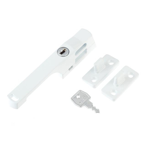 Yale P115WE Lockable Window Handle White Finish