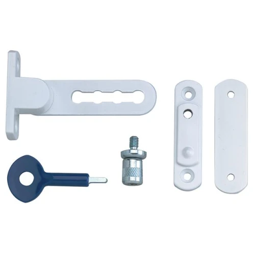 P117 Ventilation Window Lock White Finish Pack Of 1
