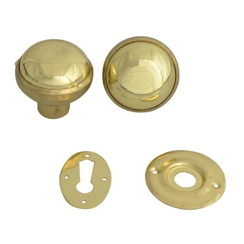 Yale P405 Rimknob Polished Brass Finish