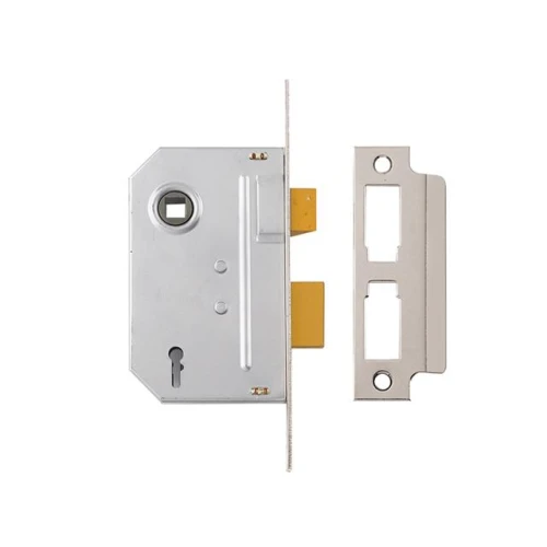 Yale PM320 3 Lever Mortice Sash Lock 80mm 3in Polished Chrome