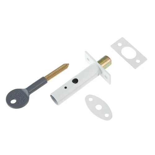 Yale PM444 Door Security Bolt White Finish Visi of 1
