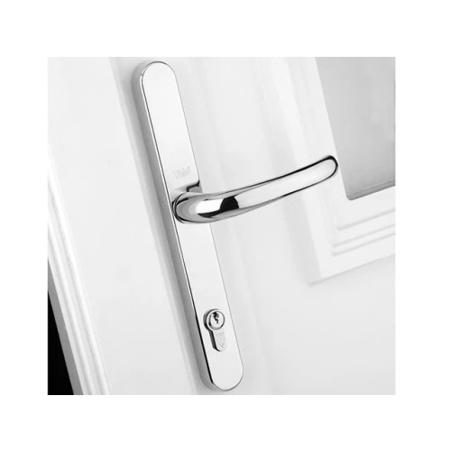 PVCu Retro Door Handle Polished Chrome Finish P-PVC-RH-PC
