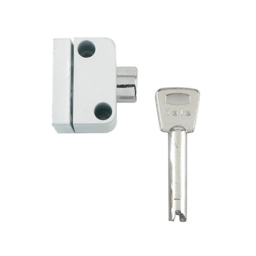 8K102 Push Button Window Lock White Finish Visi