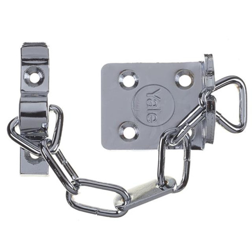 WS6 Security Door Chain - Chrome Finish
