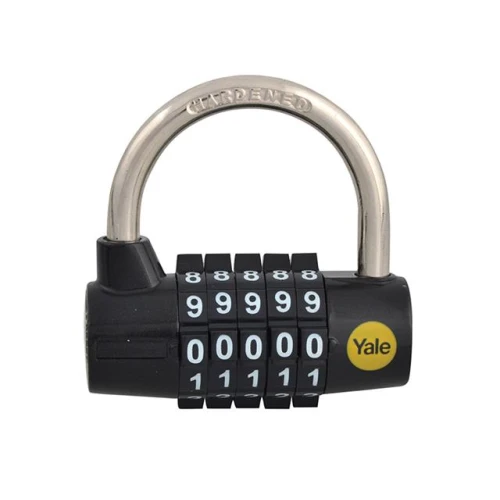 Yale Y160 48mm Steel 5-Dial Combination Padlock