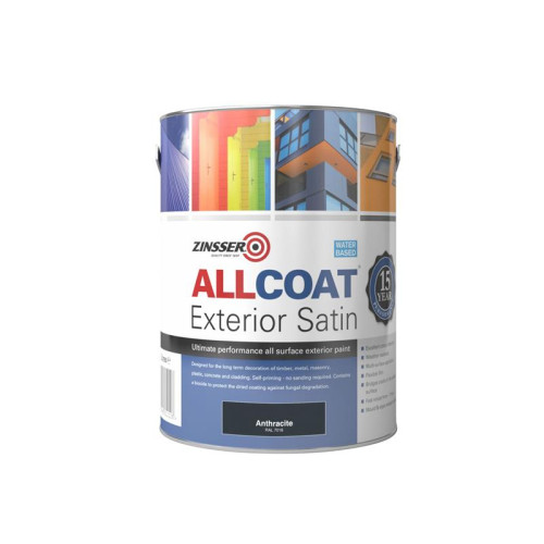 Zinsser AllCoatÂ® Exterior Anthracite 2.5 litre