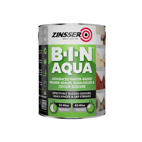 Zinsser B-I-N&Acirc;&reg; Aqua 5 litre