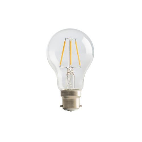 LED Filament Light Bulb A60 B22 4w Warm White Non Dimmable