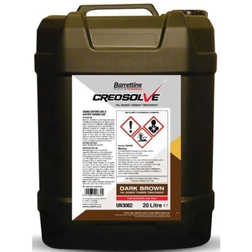 Barrettine Creosolve Dark Brown 20 Litre