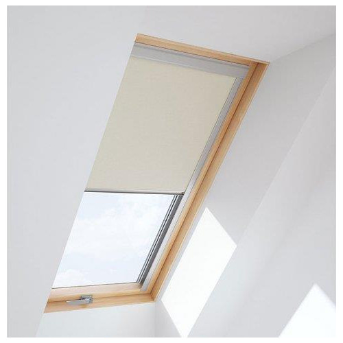 Dakea Blackout blind, multifit, beige, 66x118