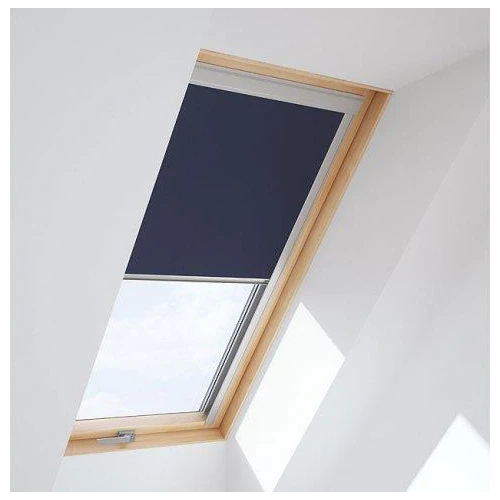 Dakea Blackout blind, multifit, dark blue, 66x118