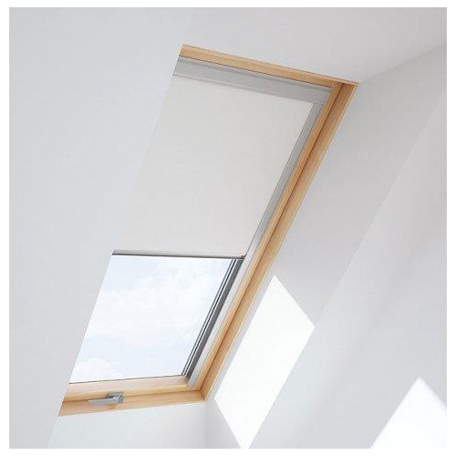 Dakea Blackout blind, multifit, white, 134x140
