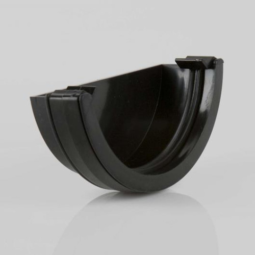 Brett Martin 112mm External Stopend Black