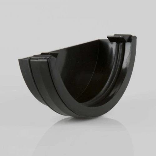 Brett Martin 112mm External Stopend Black