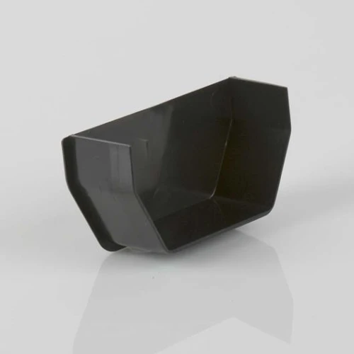 Stop End Internal Square 114mm - Black