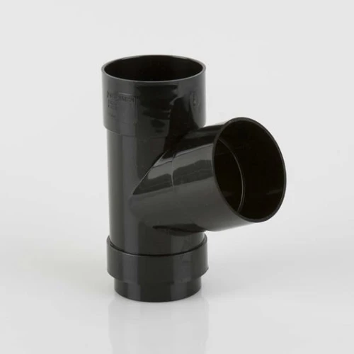 68mm 112.5&Acirc;&ordm; DOWNPIPE BRANCH Brown