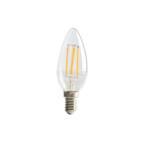 Luceco Filament Candle Light Bulb SES14 4w Warm White Non Dimmable