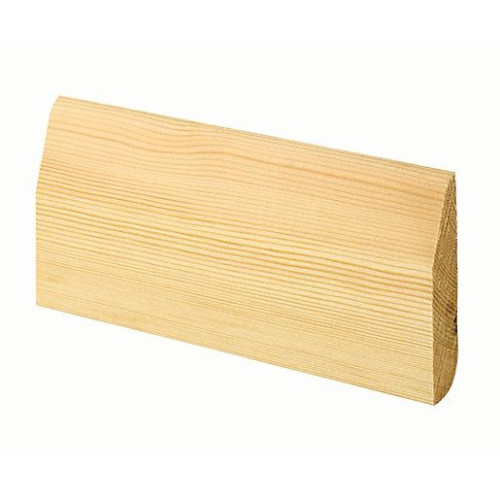 Bullnose / c&r Skirting 100mm 4.2 Metre