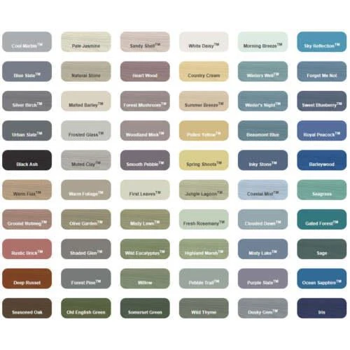 Cuprinol Garden Shades Mixed Colours