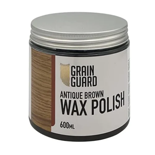 Grain Guard Wax Polish Antique Brown 600ml