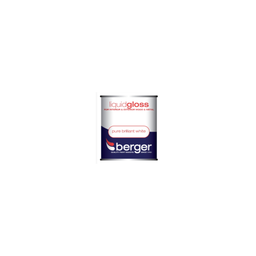 BERGER GLOSS BRILLIANT WHITE 2.5 LITRES