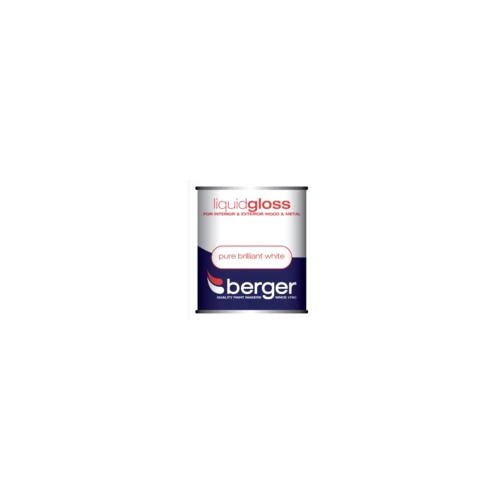 BERGER GLOSS BRILLIANT WHITE 2.5 LITRES