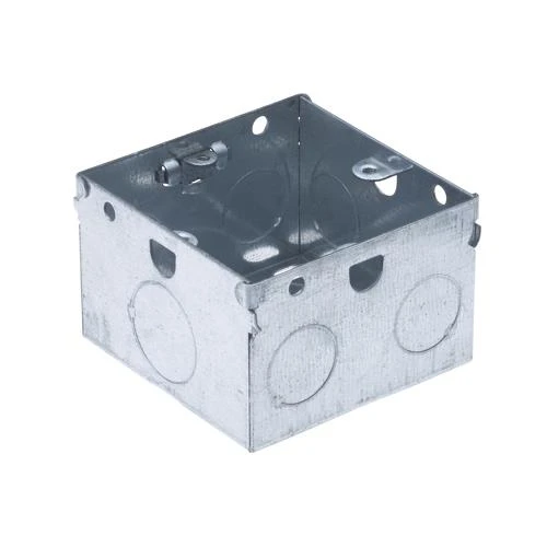 Metal Back Box Single Socket 47mm