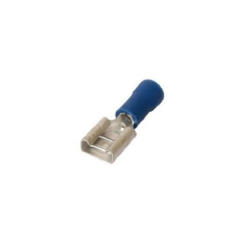 6.3mm Blue Female Push Ons