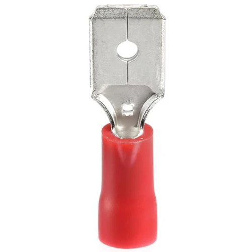 6.3mm Red Male Push Ons