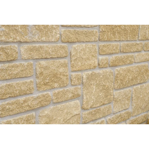 Kennstone Walling Stone Tumbled Cranmore Buff 65mm x 290mm (45 per m2)