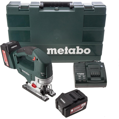 STA 18 LTX PowerExtreme Jigsaw, 2x 5.2Ah Li-ion, ASC30 min Charger (D Handle)