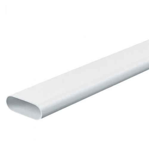 Stalbridge Building Supplies Ltd 25mm Oval Conduit 3m White