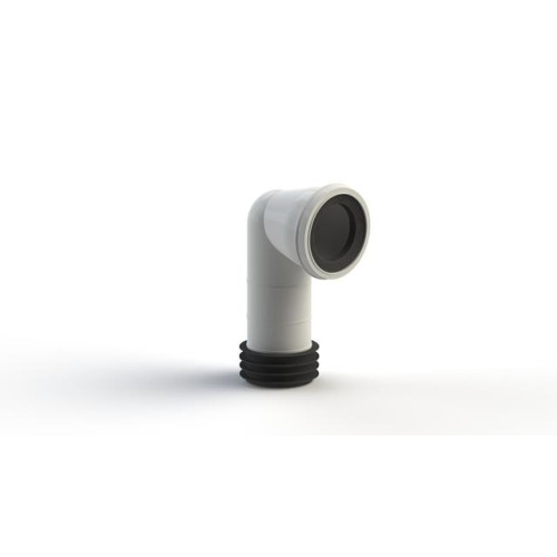 90° Bend WC Pan Connector