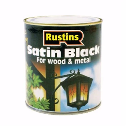 Rustins Quick Dry Satin Black