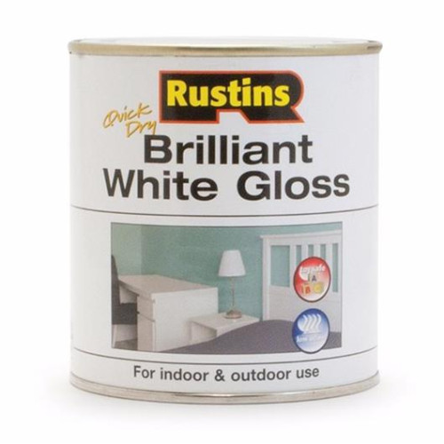 Rustins Water Based White Gloss