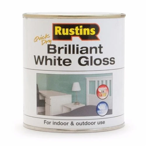 Rustins Water Based White Gloss