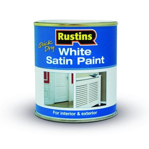 Rustins White Satin Paint
