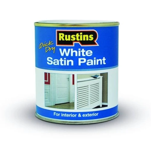 Rustins White Satin Paint
