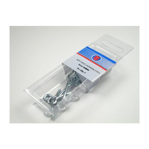 Gate Hook & Eyes Zinc Plate