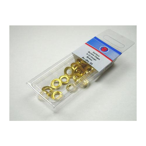 Brass Screw Cups Size 9-10