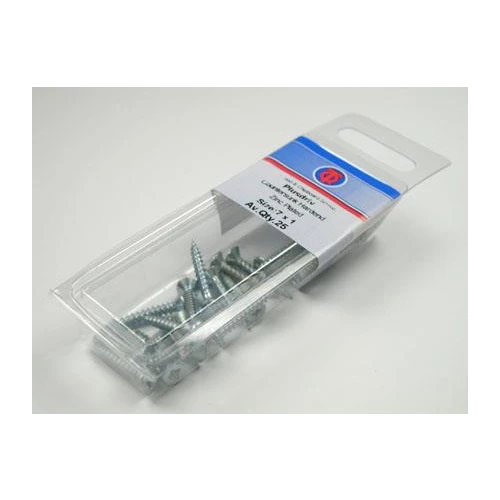 BZP Woodscrews 8 x 1 3/4