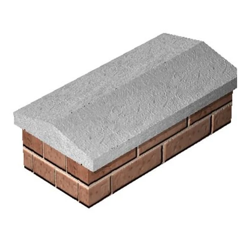 600x300 Twice Weathered Coping Stone Grey