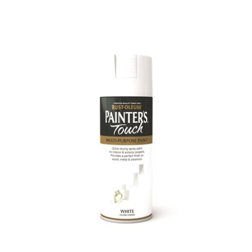 Rust-Oleum Painters Touch White Gloss 400Mls