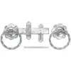 150mm 6" Twisted Ring Handle Latches Galvanised