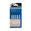 Blue Spot Tools 5 PCE HCS Reverse Pitch Blades For Wood (10 TPI)