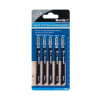Blue Spot Tools 5 PCE HCS Quick Cut Jigsaw Blades For Wood (8 TPI)