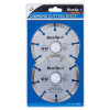 Blue Spot Tools 2 Pce 115mm (4.5") Segmented Diamond Dry Cutting Disc