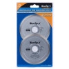 Blue Spot Tools 2Pce Continuous Rim 115mm (4.5") Diamond Discs