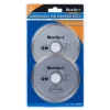 Blue Spot Tools 2Pce Continuous Rim 115mm (4.5") Diamond Discs