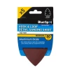 Blue Spot Tools 140mm 5 Pack 80 Grit Detail Sanding Sheets